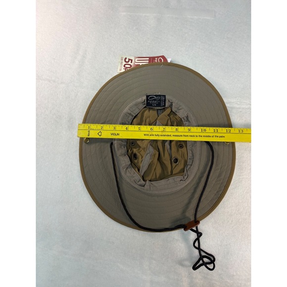 Infinity Headwear Boonie Ripstop Brown Sun Hat UPF 50+ Wide Brim S/M NEW - Picture 7 of 8